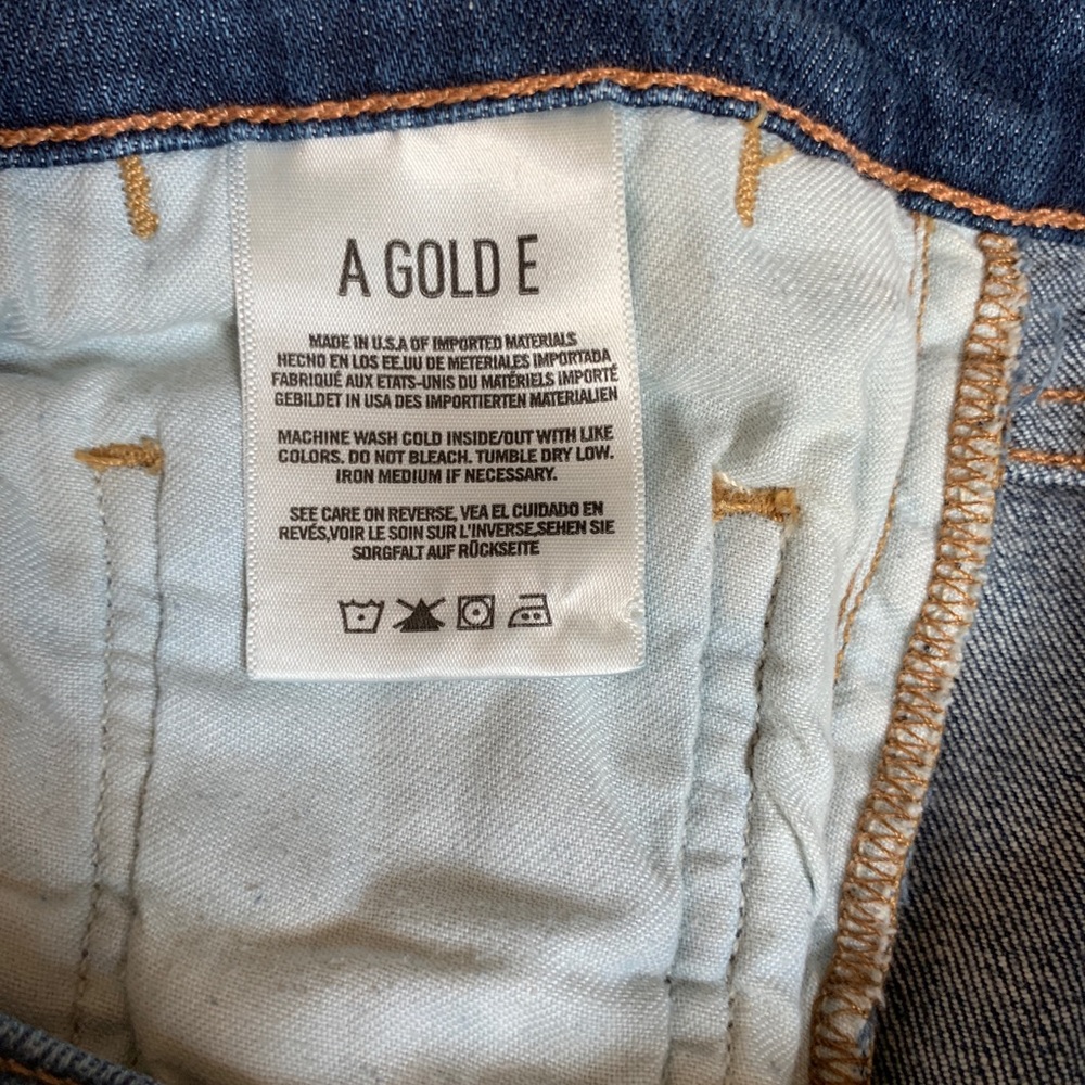 AGOLDE JEANS High Rise Loose Leg Size 30 - Picture 7 of 8